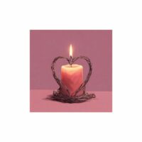 Candela Con Messaggio